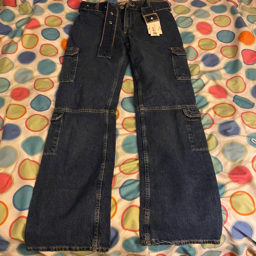 Zara Cargo denim